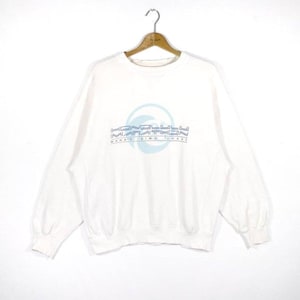 Vintage NIKE HONOLULU MARATHON Mana&#39;o Kino &#39;Uhane 25th Anniversaries Crewneck Sweatshirt