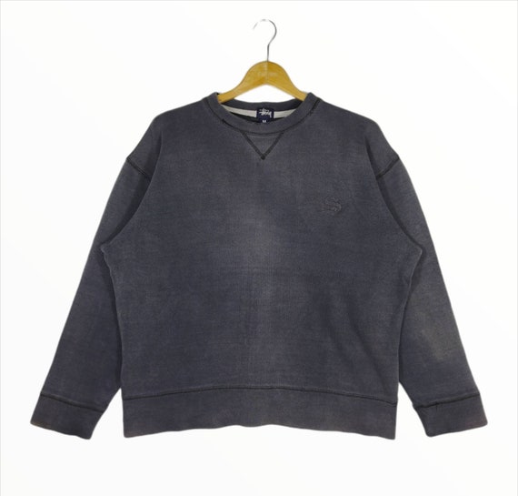 Vintage Stussy Sweatshirt Small Logo Pullover