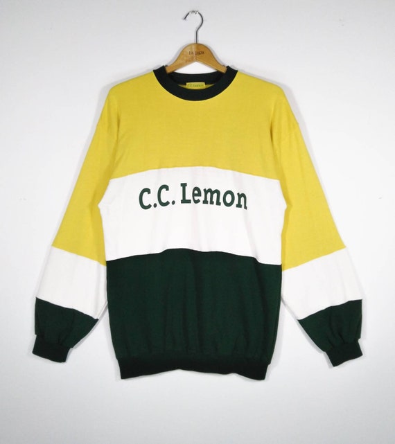 【SALE】YELLOW LOGO COOL FIT CREWNECK SWEATSHIRT Yellow Logo Cool Fit Crewneck Sweatshirt