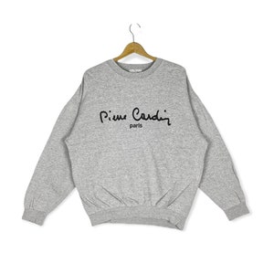 Vintage Pierre Cardin Sweatshirt Big Spell Crewneck Pierre Cardin Sports