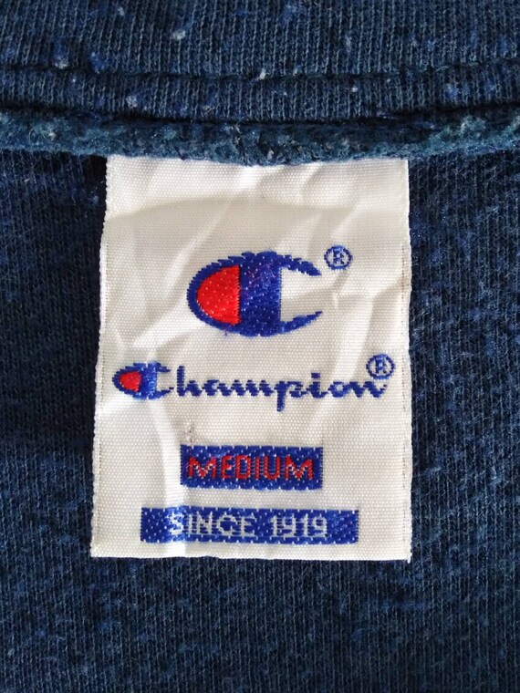 Blackerperrervintage Vintage Champion USA Small Logo 3 Tone Color Sweatshirt
