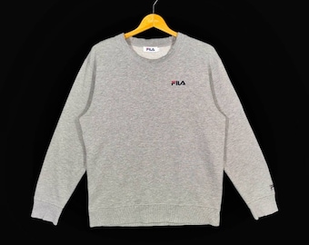 Vintage Fila Small Logo Sweatshirt - Etsy