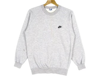 希少！80s NIKE USA 陸上 チーム 刺繍 スナップバック C122 Vintage Nike Japan Small Logo Embroidery Sweatshirt Pullover
