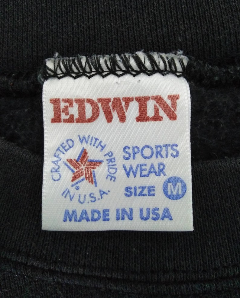 Sudadera vintage Edwin Hawaii imagen 5
