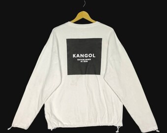 Vintage Kangol Sweatshirt Small Logo Embroidery