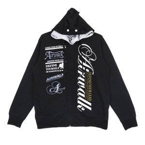 Vintage Airwalk Defend Your Lead Hoodie Sweatshirt