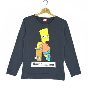 Vintage BART SIMPSON The Simpson Cartoon Sweatshirt Pullover