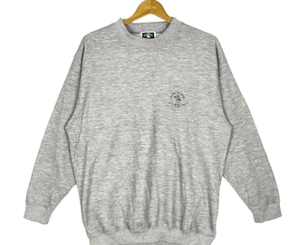 Vintage Santa Barbara Polo & Racket Club-tröja med liten logotypbroderi