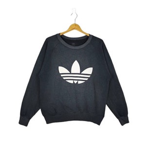 Rare!! Vintage Adidas Sweatshirt big Logo