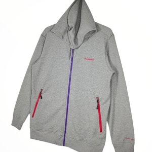 Vintage Columbia Hoodie Sweatshirt Embroidery Logo