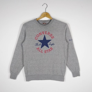 Vintage CONVERSE ALL STAR Chuck Taylor Crewneck Pullover Sweatshirt