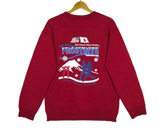 Vintage Yokota Striders Running Club Frostbite 27th annual Half Marathon Sweatshirt