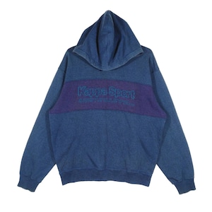 Vintage KAPPA SPORT Big Logo Embroidery Hoodie Sweatshirt Pullover