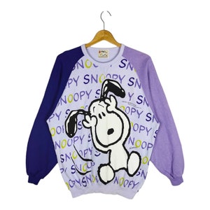 Vintage Peanuts Snoopy Big Logo Sweatshirt