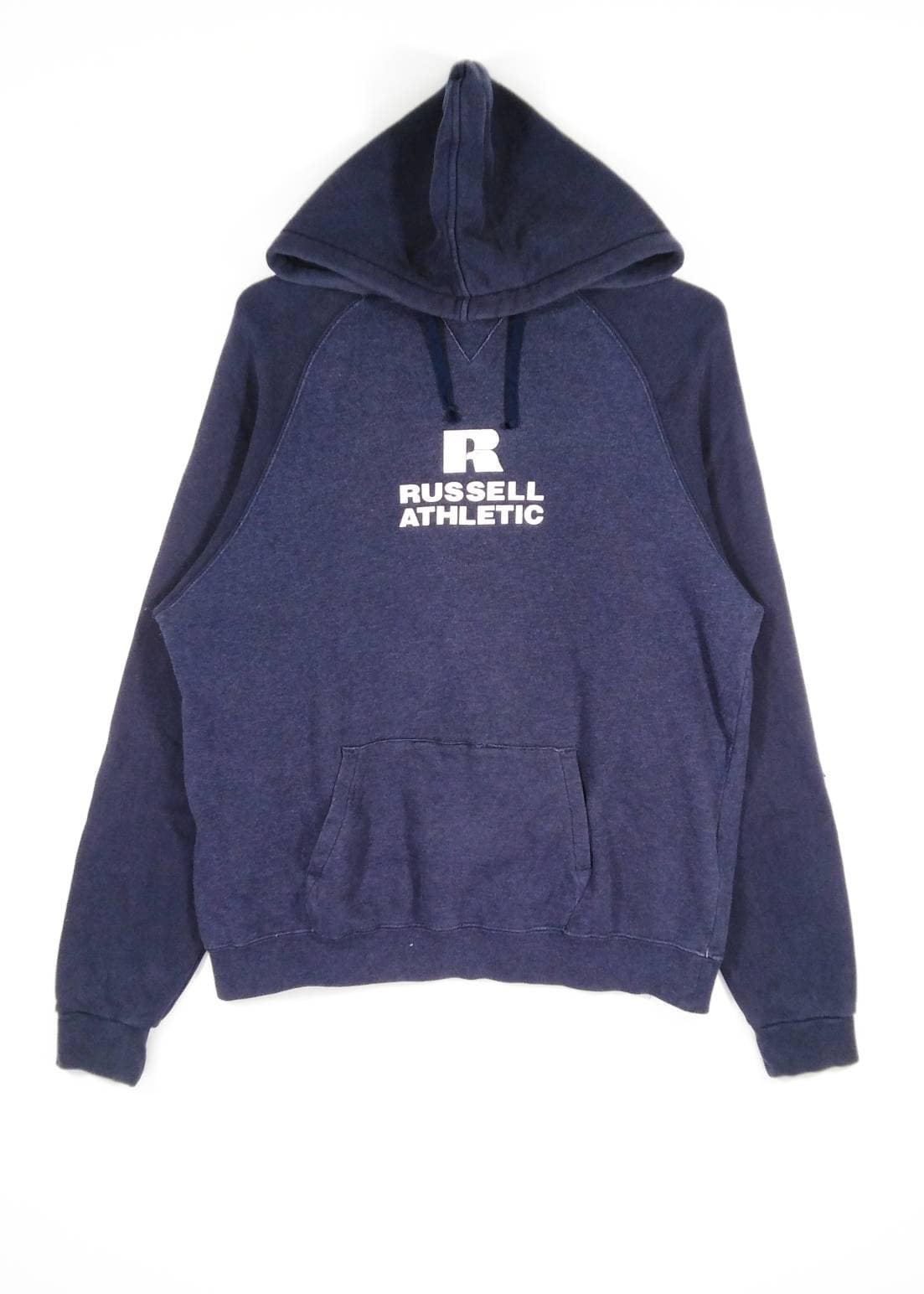 Vintage RUSSELL ATHLETIC Hoodie Sweatshirt - Etsy 日本