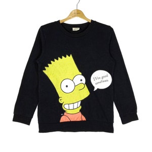 Vintage The Simpson BART SIMPSON big logo Sweatshirt Pullover