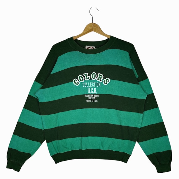 Vintage 90s Rugby Benetton Colors Collection Retro Classic