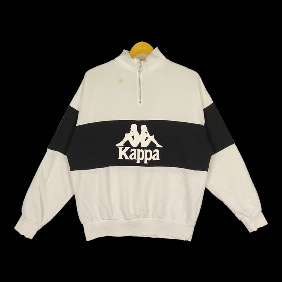Vintage Kappa Felpa Stripes Logo Etsy Italia