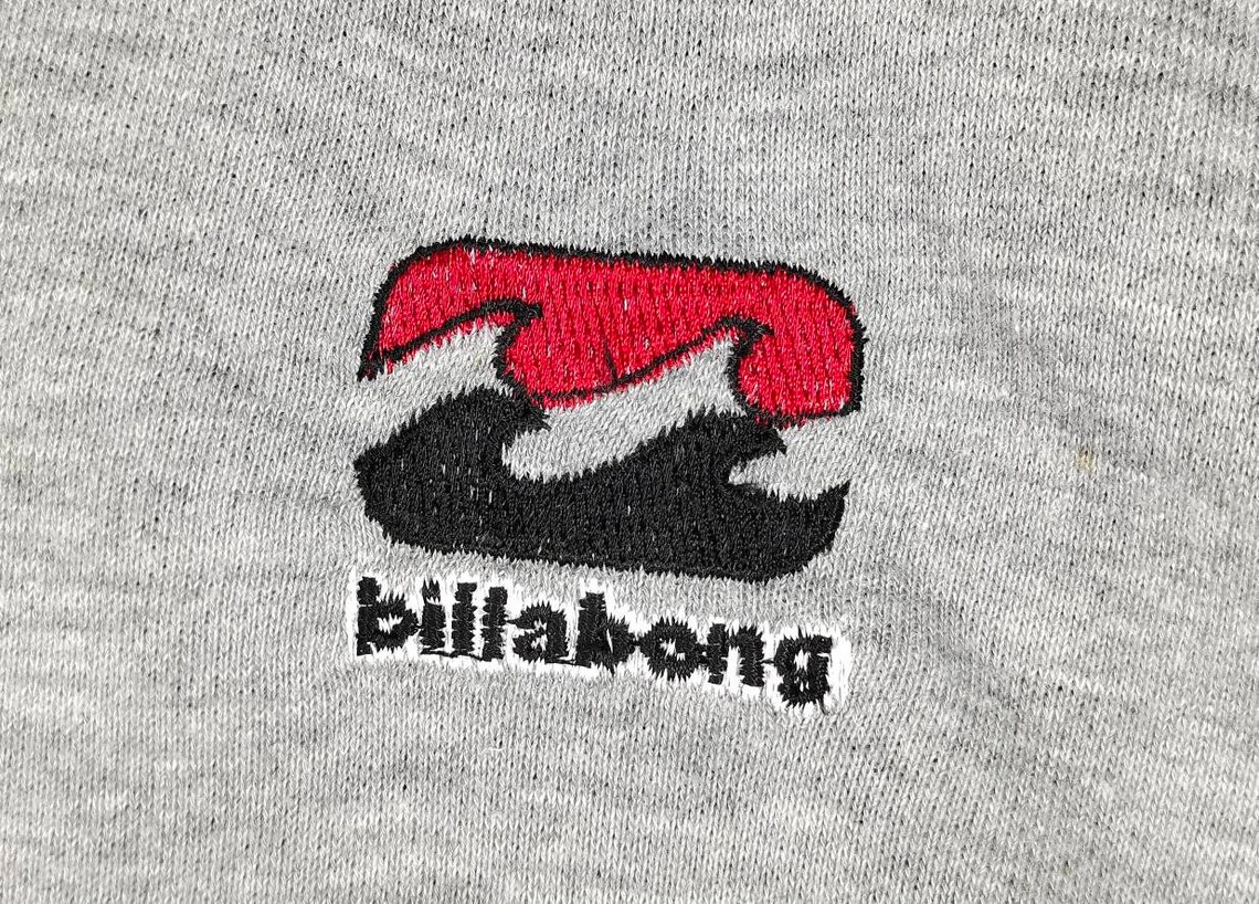 Rare Billabong Small Logo Embroidery Sweatshirt Pullover - Etsy Denmark