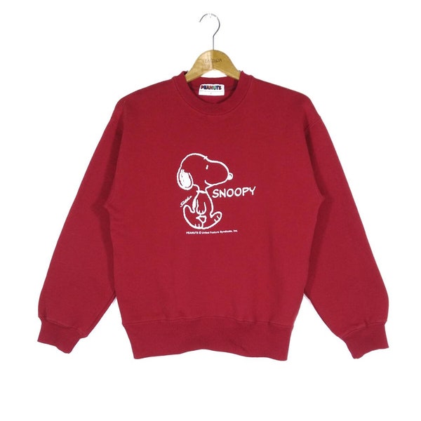 vintage PEANUTS SNOOPY Grand Logo Sweatshirt Pullover