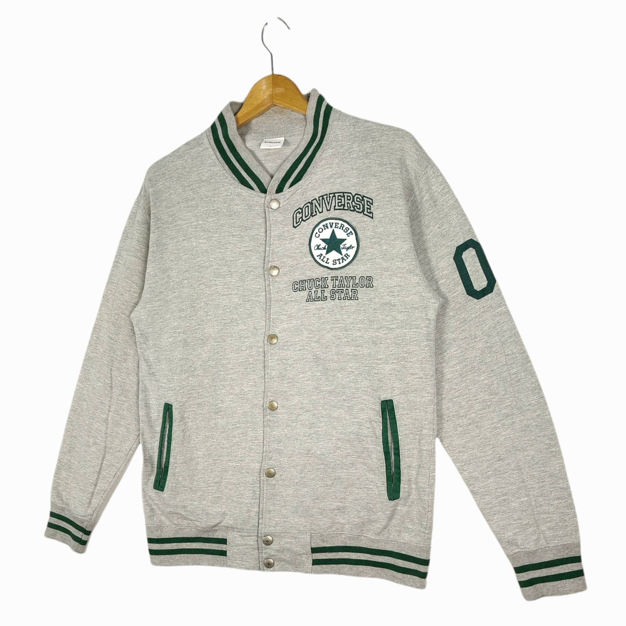 Vintage Converse All Star Varsity Jacket Embroidery Logo Vintage Converse All Star Varsity Jacket Embroidery Logo