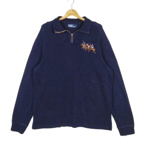 Vintage Polo Ralph Lauren Embroidery Logo Sweatshirt