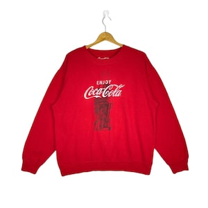 Coca Cola Sweatshirt Crewneck Gr. L