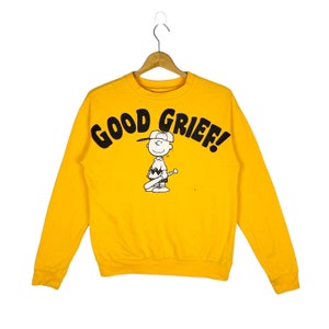 Vintage Peanuts Snoopy Good Grief Big Logo Sweatshirt