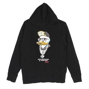 Vintage B One Soul Swag Duck Dude Big Logo Hoodie Sweatshirt Pullover
