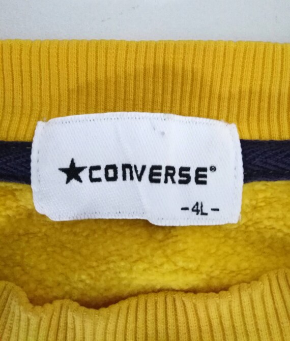 Vintage CONVERSE Pullover Sweatshirt - image 7