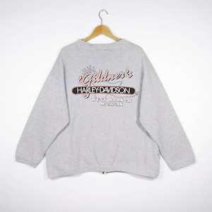 Vintage 90s Harley Davidson Gildners Sweatshirt West Branch Michigan