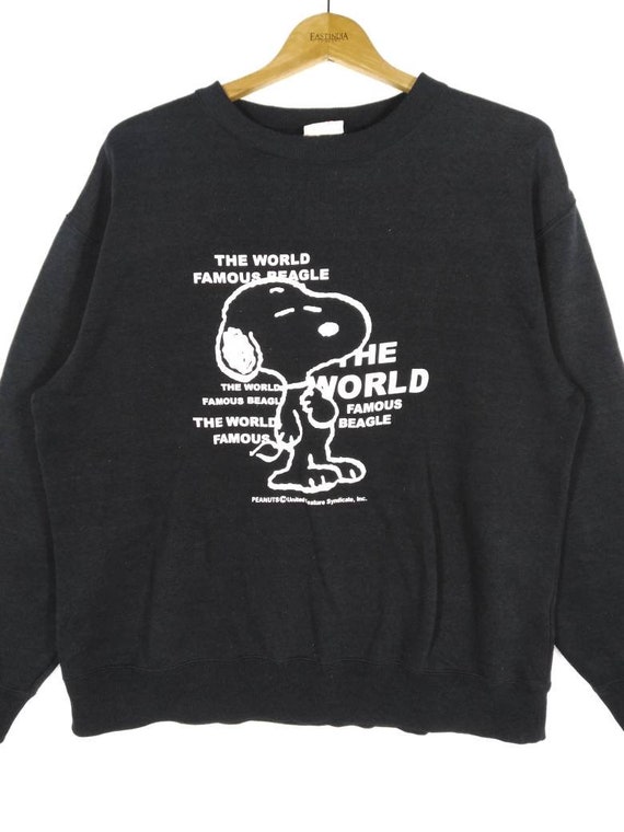 Vintage PEANUTS SNOOPY The World Famous Beager Sw… - image 2