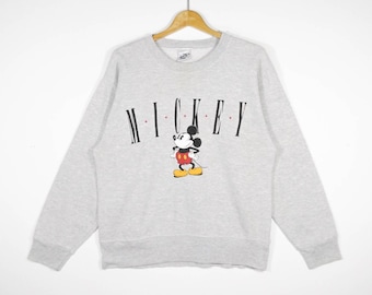 Vintage Musse Pigg Stor Logo Disney Store Tröja