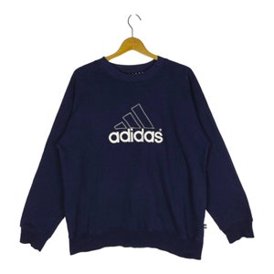 Vintage Adidas Equipment Sweatshirt Big Logo Embroidery Crewneck