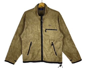 Vintage Fred Perry Fleece Sweatshirt Small Logo Embroidery