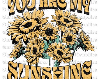 You are my sunshine PNG file, PNG files for Sublimation, Sunflower png, mama fall png, Fall Sunflower png, Sunflower, fall time png