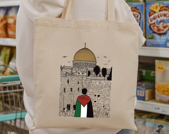 Free Palestine Tote bag,Palestine Flag Bag,Jerusalem bag,Human Rights tote,Protest tote,Save Palestine,Free Gaza tote bag,Hijabi tote bag