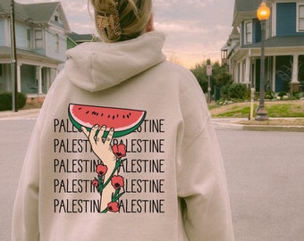 Free Palestine hoodie,muslim hoodie,hoodie for muslim women,hijabi sweatshirt hoodies,free gaza,palestine hoodie,gifts for muslim,watermelon