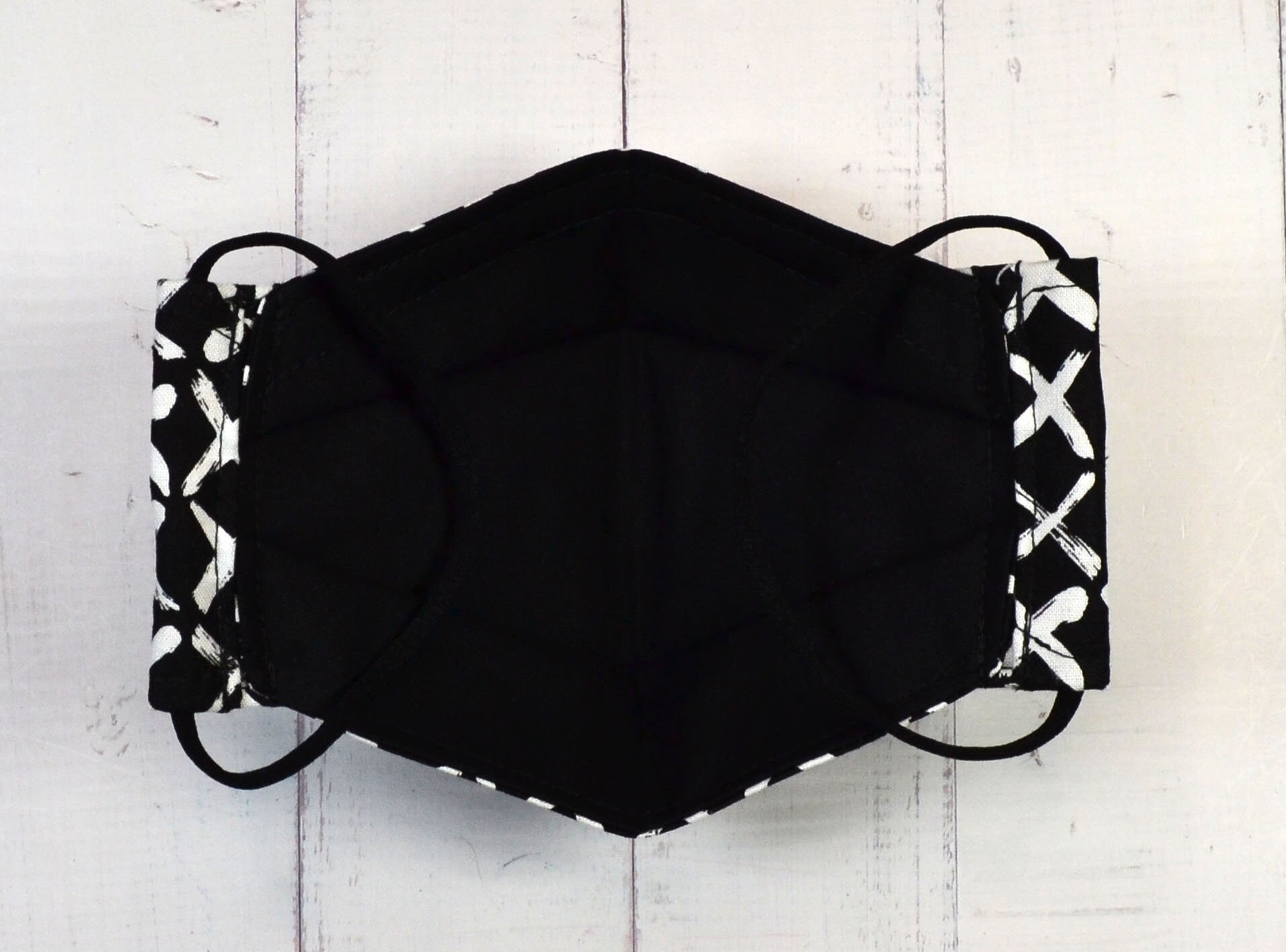 Face Mask Black or White X/Reusable Face Mask/Washable face | Etsy