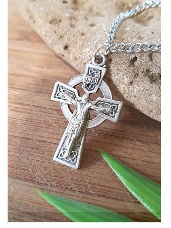 Celtic crucifix hotsell pendant