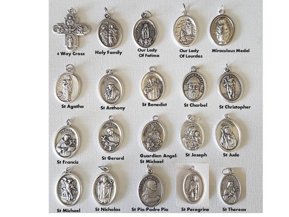 Catholic Saint Medals/Add On Patron Saint Medal/ Add to Etsy