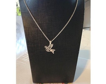 Religiöse Vintage Versilberte Medaille Anhänger Charme Heiliger