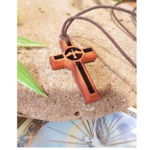 Wooden Cross Pendant, Neck Cross Made of Wood, Carved Wooden Cross, Cross  Necklace, Armenian Gifts, Handmade Christian Gift, Necklace Wood 