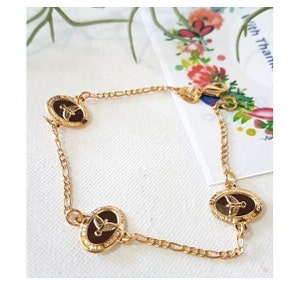 Gold Filled Holy Spirit Bracelet,18K Gold Filled Espirito Santo, Confirmation Bracelet, Gold Oval Holy Spirit medal,Religious Gold Chain