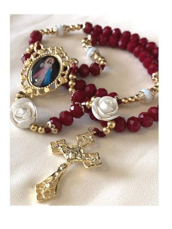 Garnet rosary deals