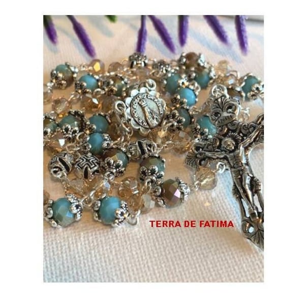 Our Lady of Fatima Rosary,Terra de Fatima Rosary, Blessed Virgin Mary, Apparition of Mary, Our Lady of the Holy Rosary, Mother of God Relics