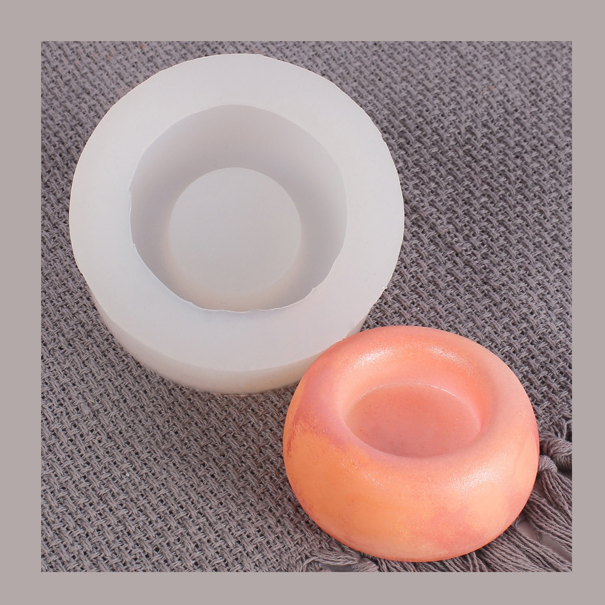 Round Flower Pot Resin Mold flowerpot mold potted holder Etsy