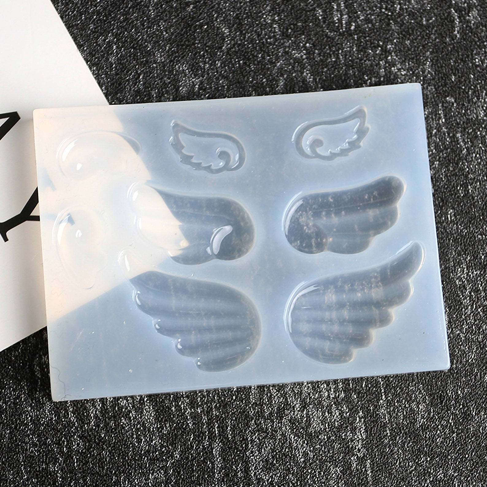 Wing resin mold angel wings silicone mold angel wing Etsy