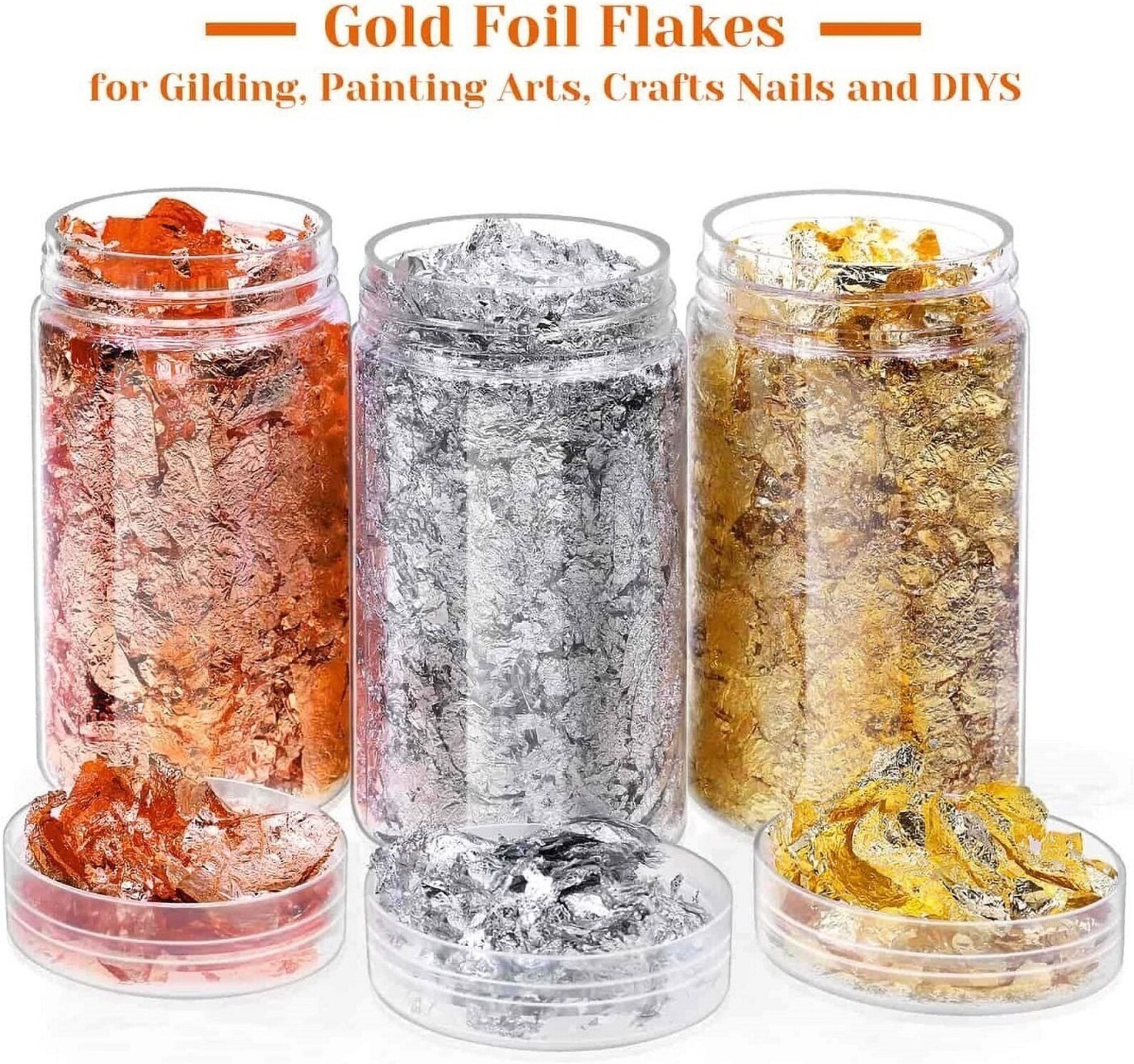 Gold Foil Flakes for Resin Molds Foil Flakes for coaster Etsy
