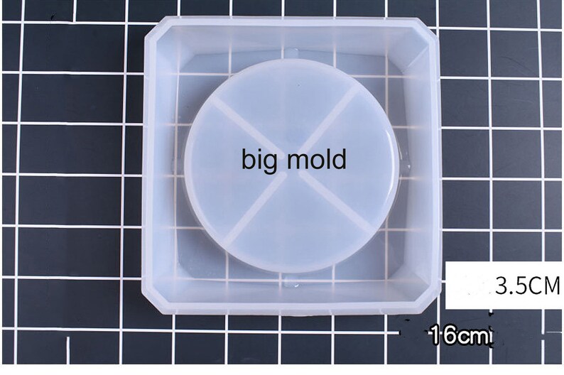 Large Ashtray Resin Mold Vintage Square Ashtray Molds Etsy